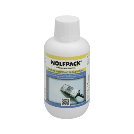 WOLFPACK LINEA PROFESIONAL Antimoho Pared Aditivo Para Pintura 250 ml