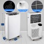 SereneLife Portable Air Conditioner, With Remote Control, 9,000 BTU, Mobile, Heating, Quiet, Dehumidifier, Fan, Window Escape