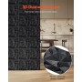 VEVOR Paneles de Pared 3D, 33 Baldosas de Diamante Minimalistas de Arte Moderno de PVC, con Acento de Cobertura de 2,97 m², para