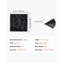 VEVOR Paneles de Pared 3D, 33 Baldosas de Diamante Minimalistas de Arte Moderno de PVC, con Acento de Cobertura de 2,97 m², para