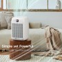 Aircillin 2 Pieces Air Purifier for Allergies, CADR 180 m3/h, HEPA Filter Eliminates 99.97% Allergy Pollen Odor and Pet Dander,