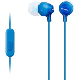 Sony MDR-EX15AP Auriculares dentro de oído Alámbrico - (Binaurale, Azul, 100 MW, Intraaural)