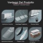 Universal Air Conditioning Deflector, Adjustable Air Conditioning Wind Deflector, Air Conditioning Wind Shield for Home/Office,