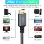 Twozoh Cable HDMI 4K 1M, Cable HDMI 2.0 Trenzado de Nailon de Alta Velocidad 4K@60Hz a 18Gbps Compatible con PS5, PS3, PS4, PC,