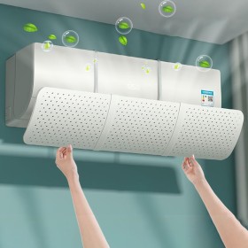 Universal Air Conditioning Deflector, Adjustable Air Conditioning Wind Deflector, Air Conditioning Wind Shield for Home/Office,