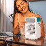 Cecotec Climatizador de Sobremesa EnergySilence 500 DeskChill Smart, Depósito 500 ml, Control táctil, 3 Velocidades,