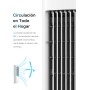 Pelonis Enfriador de Aire 55 W, Aire Acondicionado Portátil con Función 3 en 1, Ventilador y Humidificador con Oscilación de