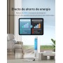 Pelonis Enfriador de Aire 55 W, Aire Acondicionado Portátil con Función 3 en 1, Ventilador y Humidificador con Oscilación de