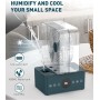 Aire Acondicionado Portátil, 4 en 1 Mini Aire Acondicionado Portátil Ventilador, 1000ml Humidificador y Temporizador, 4 Colores