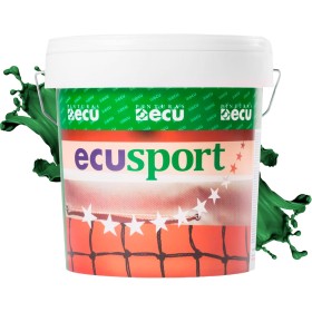 PINTURAS ECU - Pintura Suelos, Garajes y Pavimentos Deportivos en general - 4L - Acabado Mate - Protege y decora las superficies