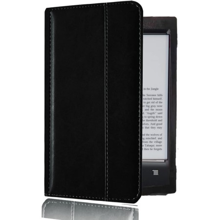 Funda para Sony PRS-T2 de 6 pulgadas, funda de piel sintética para lector electrónico Sony PRS-T2 - Funda protectora de lujo