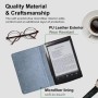 Funda para Sony PRS-T2 de 6 pulgadas, funda de piel sintética para lector electrónico Sony PRS-T2 - Funda protectora de lujo