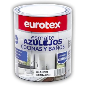 EUROTEX Pintura para Azulejos al Agua con muy buena adherencia SIN imprimación - Disponible en una gran variedad de colores - En