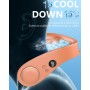 Kouric Ventilador de Cuello con Aire Acondicionado,Aire Acondicionado de Cuello 3 Niveles de Refrigeración,Portable Neck Fan 5