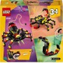 LEGO Creator 3 en 1 Fauna Salvaje: Araña Misteriosa, Set de Construcción Transformable en Serpiente de Juguete o Escorpión,