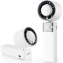 CATGIFF Ventilador de Mano Recargable, Mini Ventilador Portatil 5000mAh, Hand Fan Silencioso Potente Turbo (1-199 Velocidad),