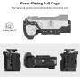 (Nueva Versión) SMALLRIG A7C Cage con Agarre de Silicona para Sony A7C, Incluye Placa de Liberación Rápida para Arca - 3212B