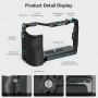 (Nueva Versión) SMALLRIG A7C Cage con Agarre de Silicona para Sony A7C, Incluye Placa de Liberación Rápida para Arca - 3212B