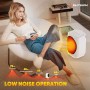 Lightswim - Calentador de ambiente portátil, oscilante de 70°, 1200 W, cerámica PTC, con 3 modos, miniventiladores para oficina,