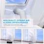 iRhodesy Kit Ventana Aire Acondicionado Portatil, Blanco Impermeable Adaptador Ventana Aire Acondicionado Utilizado para la