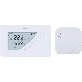 COATI - Termostato Digital Portátil, Programación Diaria y Semanal, para Calefacción y Aire Acondicionado, Función Frío/Calor,