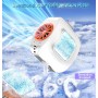 Ventilador de Cintura Portatil Con Hielo Placa de Refrigeración, Ventilador de Cuello Camiseta 13500RPM 10000mAh Recargable,Mini