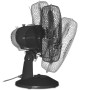 TROTEC Ventilador de Mesa TVE 11, 25 W, Oscilación Automática de 80°, 2 Velocidades de Ventilación, Base de Apoyo Estable y