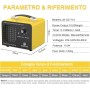 JOBYNA Generador de Ozono 10,000mg/h, O3 Purificador Ozono de Aire con Temporizador Ozonizador Desodorizador Elimina Olores