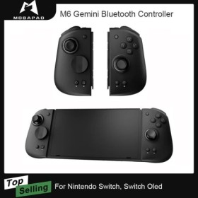 MOBAPAD M6s Gemini controlador de juegos inalámbrico Bluetooth con Joy