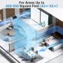 Acekool Quiet Portable Air Conditioner 9000 BTUs, 3 in 1 Cooling Ventilation and Dehumidification 42L/Day with Remote Control