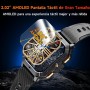 OUKITEL Reloj Inteligente Hombre, 2.02" Smartwatch Hombre con Llamadas Bluetooth, Smartwatch con Notificaciones de