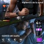 OUKITEL Reloj Inteligente Hombre, 2.02" Smartwatch Hombre con Llamadas Bluetooth, Smartwatch con Notificaciones de