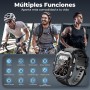 OUKITEL Reloj Inteligente Hombre, 2.02" Smartwatch Hombre con Llamadas Bluetooth, Smartwatch con Notificaciones de