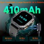 OUKITEL Reloj Inteligente Hombre, 2.02" Smartwatch Hombre con Llamadas Bluetooth, Smartwatch con Notificaciones de
