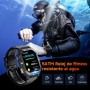 OUKITEL Reloj Inteligente Hombre, 2.02" Smartwatch Hombre con Llamadas Bluetooth, Smartwatch con Notificaciones de