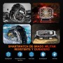 OUKITEL Reloj Inteligente Hombre, 2.02" Smartwatch Hombre con Llamadas Bluetooth, Smartwatch con Notificaciones de