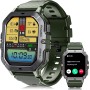 OUKITEL Reloj Inteligente Hombre, 2.02" Smartwatch Hombre con Llamadas Bluetooth, Smartwatch con Notificaciones de