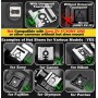 Godox iM30 Mini Flash, Speedlite Manual, GN15 S1/S2 Control Óptico, Temperatura de Color CCT 6500K±200K, 7 Niveles de Potencia