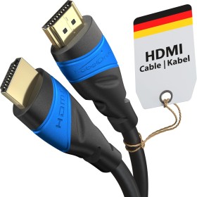 KabelDirekt – Cable HDMI 2.1 8K / 4K – 5m y más longitudes (0,15m–22,5m) – Cable HDMI diseñado en Alemania – Soporta 10K/8K@60Hz