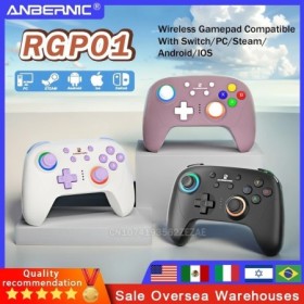 ANBERNIC RG P01 controlador de juegos Retro Bluetooth 5,3/con cable/2,