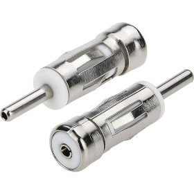 AUTOZOCO Adaptador de Antena para Coche ISO a DIN, Convertidor de Antena para Coche ISO a DIN, Conector de Antena para Coche ISO