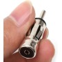 AUTOZOCO Adaptador de Antena para Coche ISO a DIN, Convertidor de Antena para Coche ISO a DIN, Conector de Antena para Coche ISO