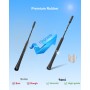 YIEHO Antena Coche - Antena Coche Universal para Todos los Modelos - Antena Radio Coche con Recepción FM Dab - Antena Techo