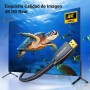 UGREEN Cable HDMI 4K 60Hz UHD 2.0 Alta Velocidad 18Gbps con Ethernet 3D HDR ARC Dolby Vision Compatible con PS5 PS4 Xbox Barra