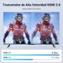UGREEN Cable HDMI 4K 60Hz UHD 2.0 Alta Velocidad 18Gbps con Ethernet 3D HDR ARC Dolby Vision Compatible con PS5 PS4 Xbox Barra