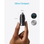 Anker Cargador Coche USB C 30W, Adaptador de Coche Tipo C de 2 Puertos, Cargador para iPhone con PowerIQ 3.0, para iPhone