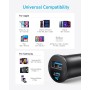 Anker Cargador Coche USB C 30W, Adaptador de Coche Tipo C de 2 Puertos, Cargador para iPhone con PowerIQ 3.0, para iPhone