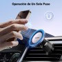 UGREEN Soporte Móvil Coche Magsafe, Suporte Telemovel Carro Magnético para Rejilla Ventilación Compatible con iPhone 16 15 14 13