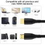 Jorenca Cable HDMI 4K 2m(HDMI 2.0,18Gbps) Conectores chapados en oro de ultra alta velocidad, Retorno de audio Ethernet, Video