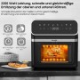 Iceagle 9L XXL Air Fryer – 2000 W Air Fryer with Double Resistance | Oil-Free Air Fryer with Window, 12 in 1, DIY Function, 360°